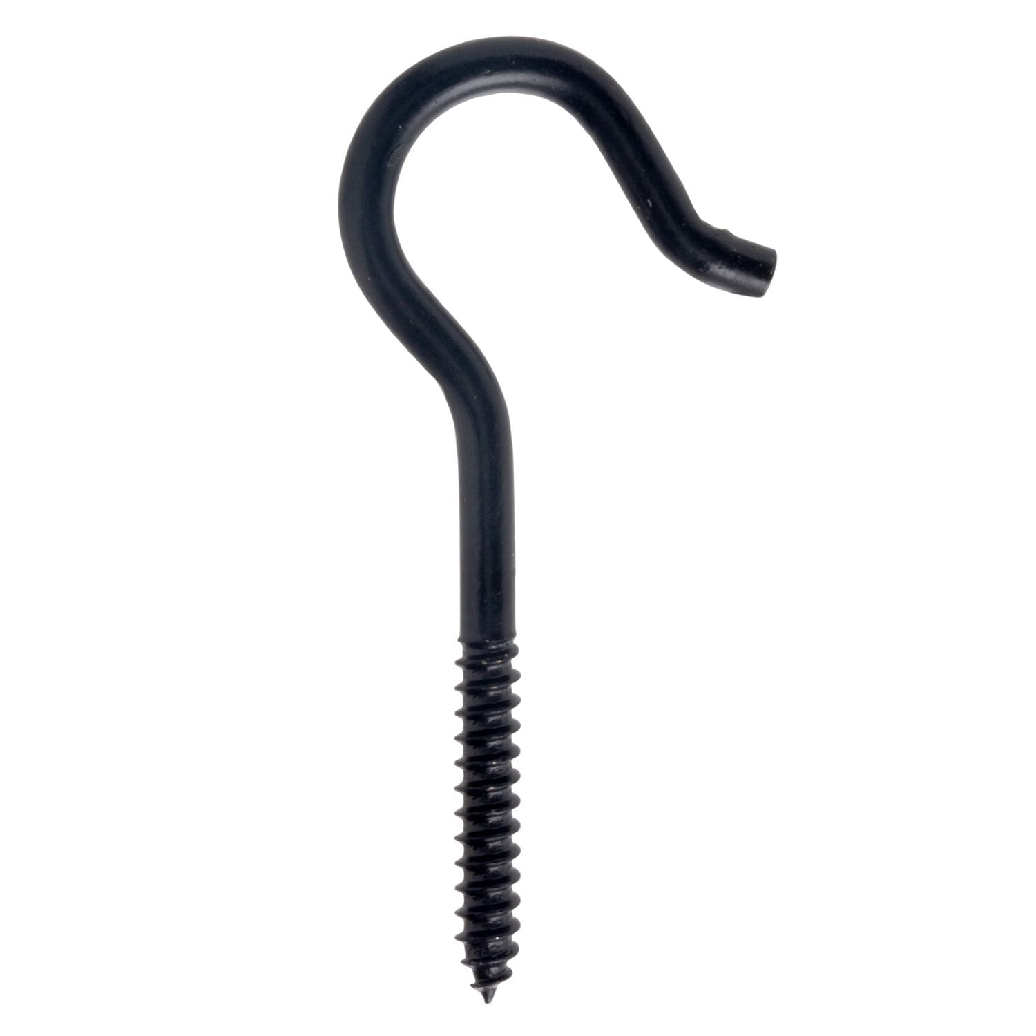 Screw Hook, 0.25 x 4.25-in, Black I0A7 - product image 1