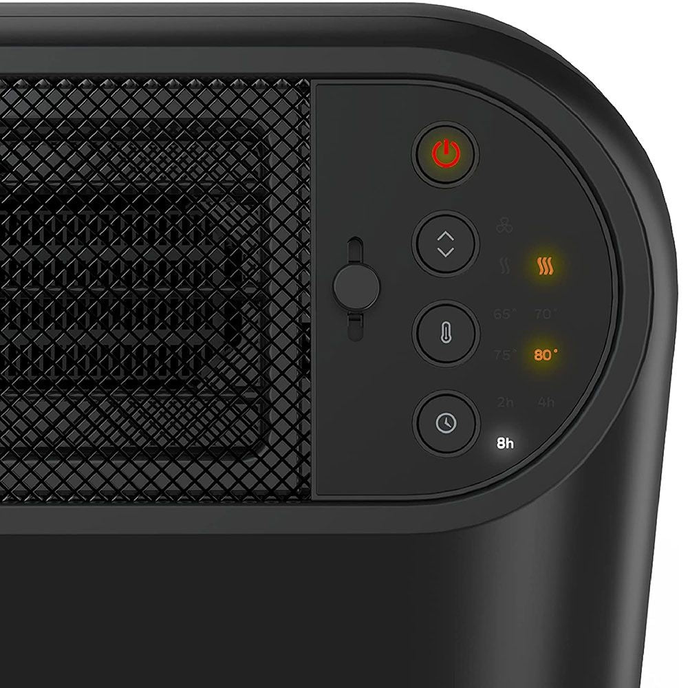 ThermaWave 6 Ceramic Space Heater, 1500W, Black X7T7 - product image 6