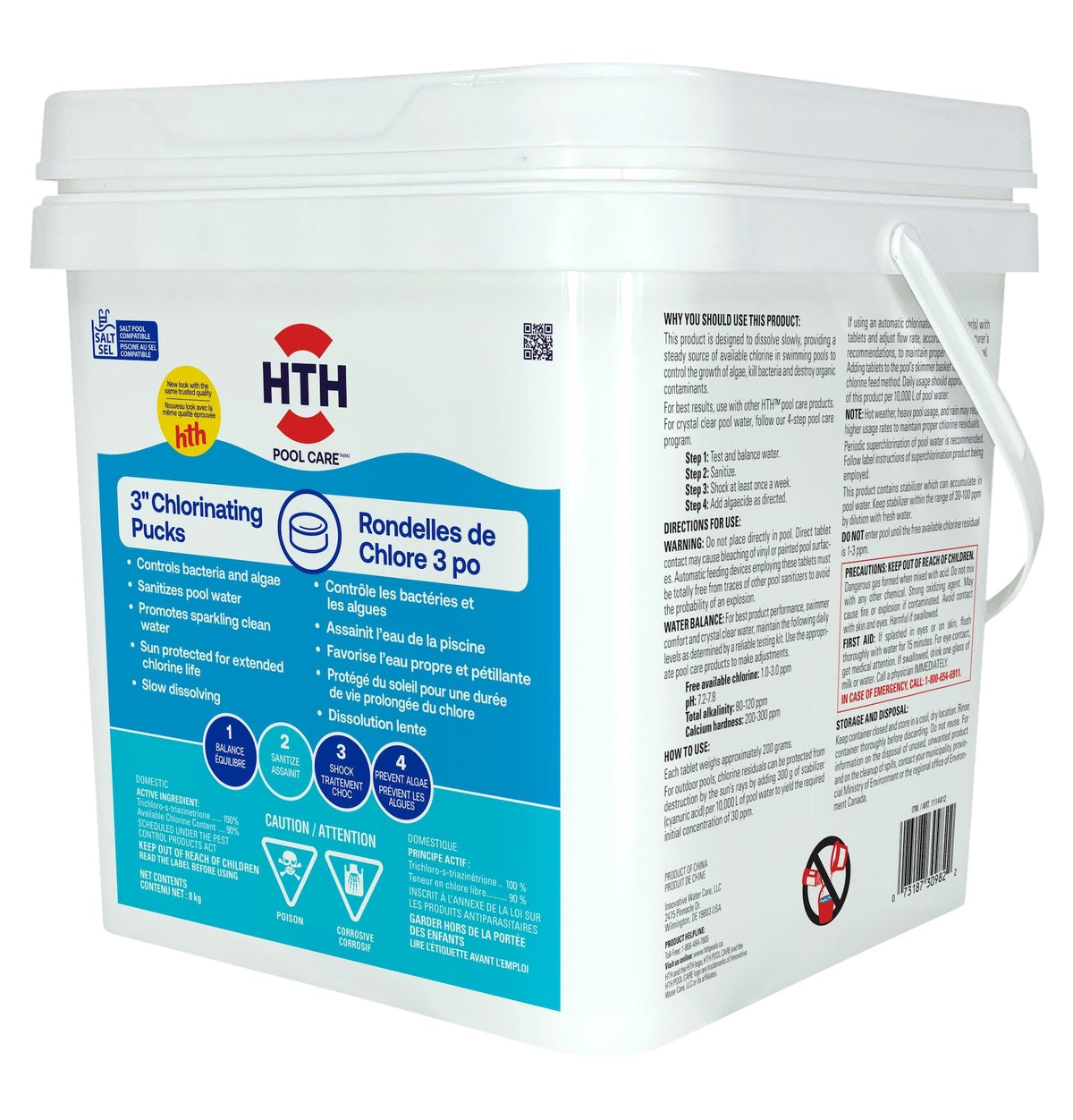 Chlorinating Pucks, 3-in, 8-kg W2Y2 - product image 5