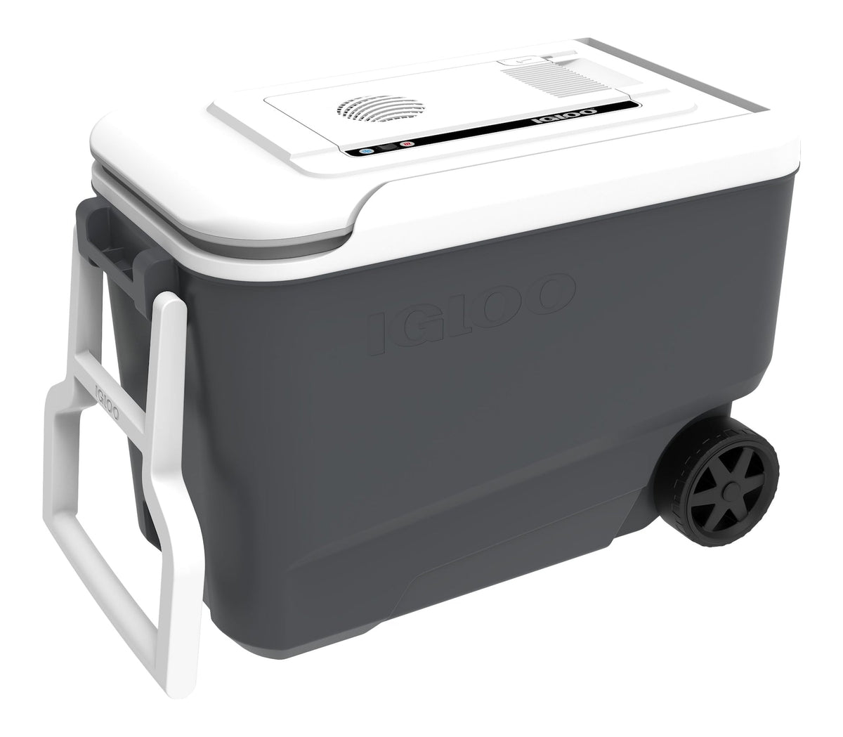 Electric Wheeled Cooler, Grey, 33-L R6D7 - product image 1