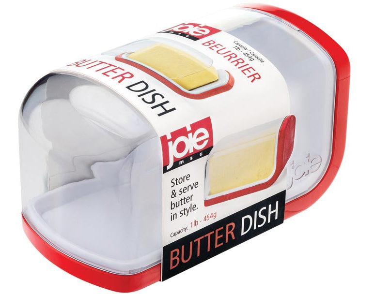 Covered Plastic Butter Dish, 1-lb Butter Capacity, BPA Free O3C6 - product image 1