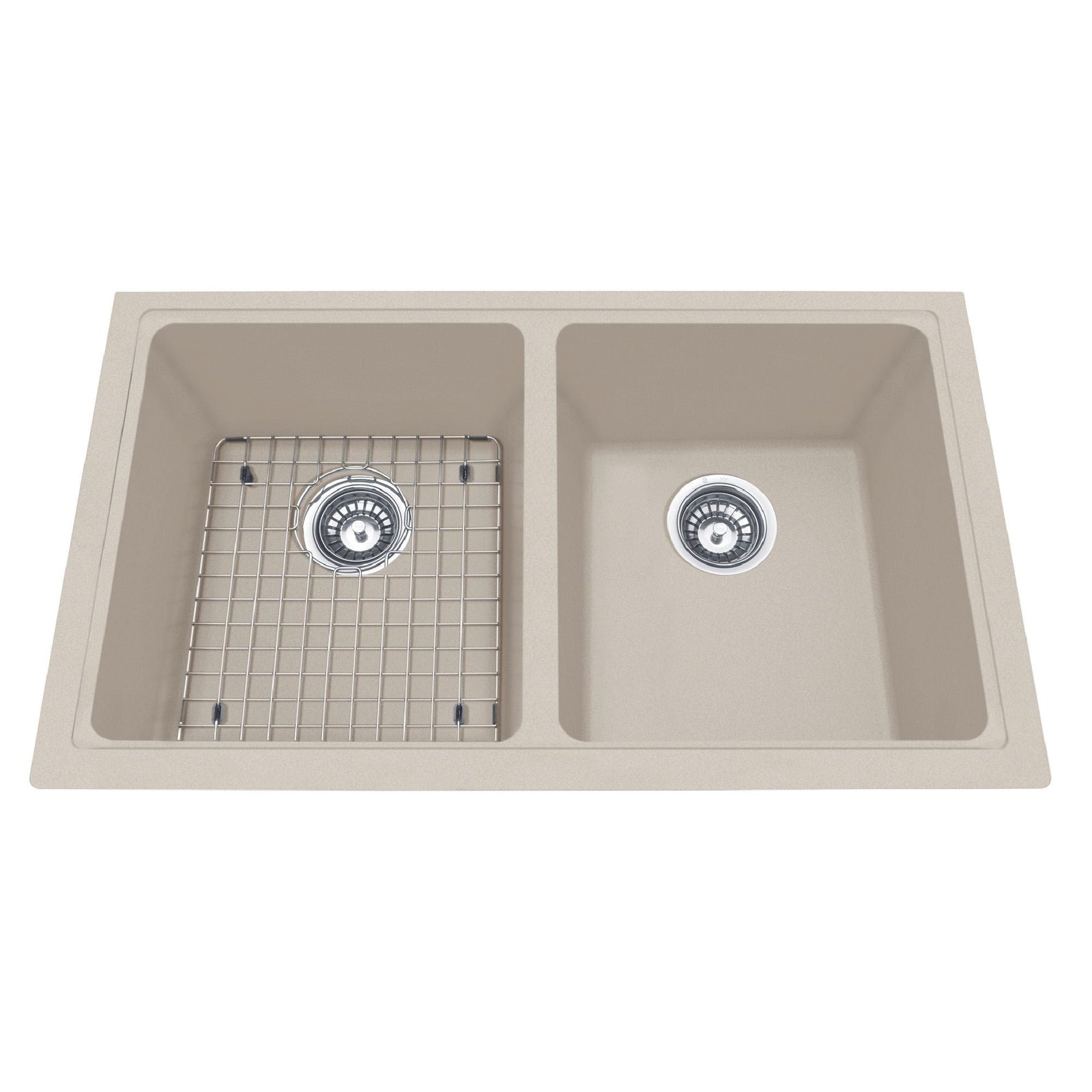 Mythos Kitchen Granite Undermount Double Sink, 31 9/16-in Z3H7 - product image 1