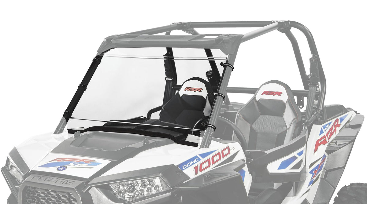 Uncoated Full Fixed Windshield, Polaris RZR1000 Y2L6 - product image 1