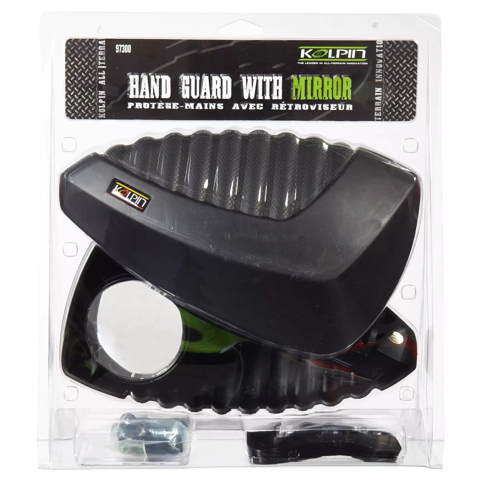 Universal ATV Hand Guard with Rearview Mirror U5H2 - product image 1