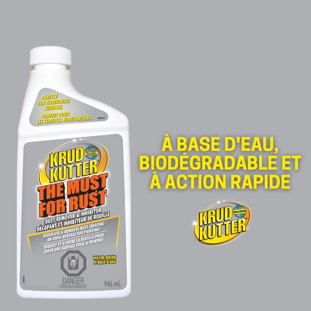 Water-Based Liquid Rust Remover & Inhibitor, Biodegradable, 946-mL E4Z9 - product image 4