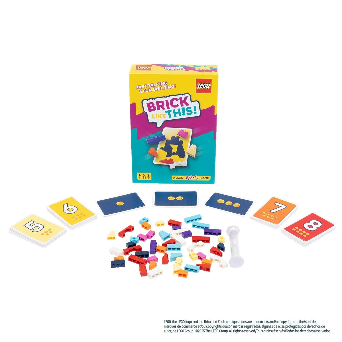 Brick Like This 2-8 Player Card Game for Ages 7+ V8E7 - product image 1