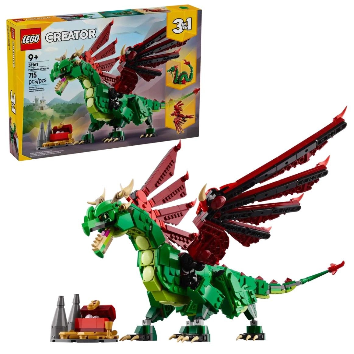 Creator Medieval Dragon - 31161, 715-pcs, Ages 9+ R7A6 - product image 1