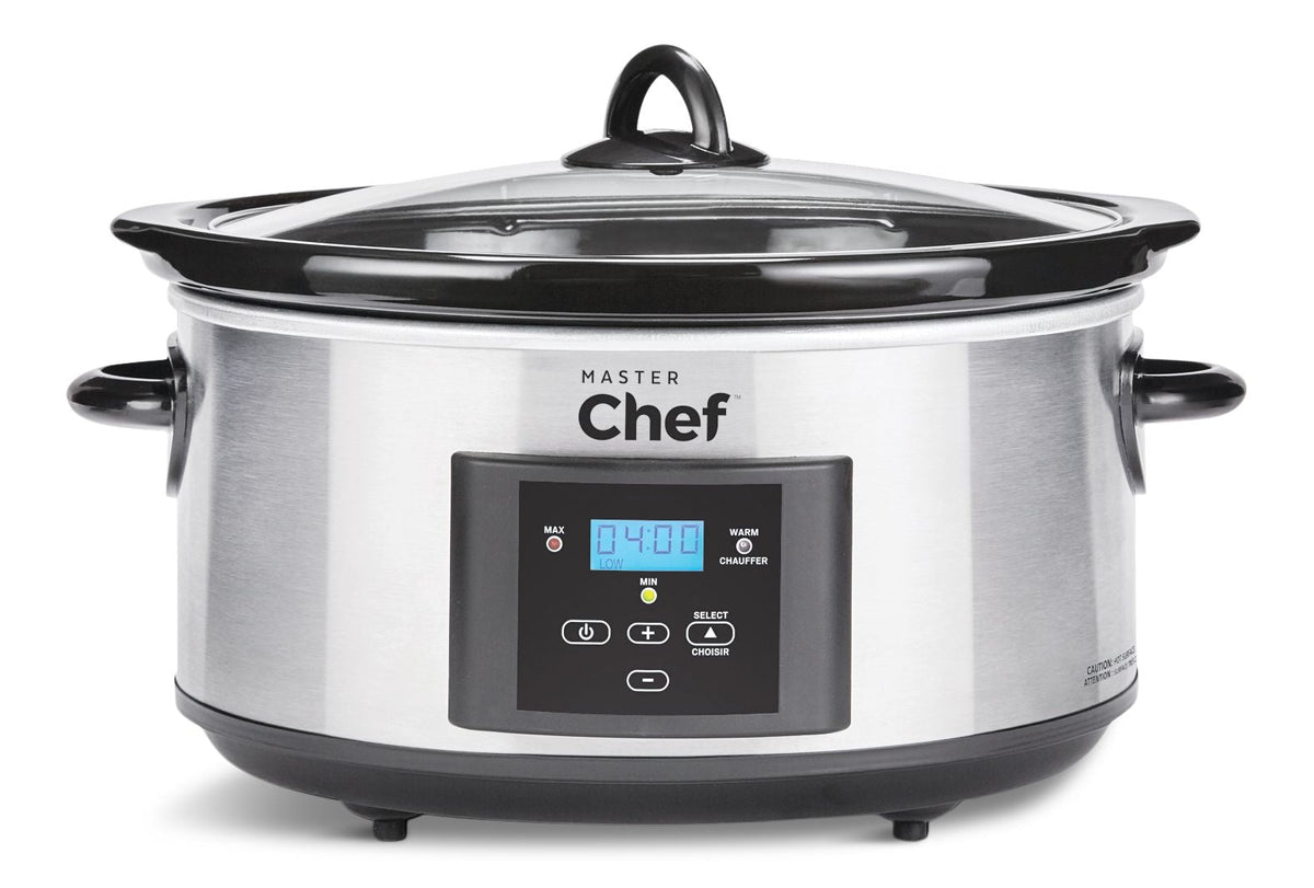 Digital Programmable Slow Cooker, Stainless Steel, 6qt V9G2 - product image 2