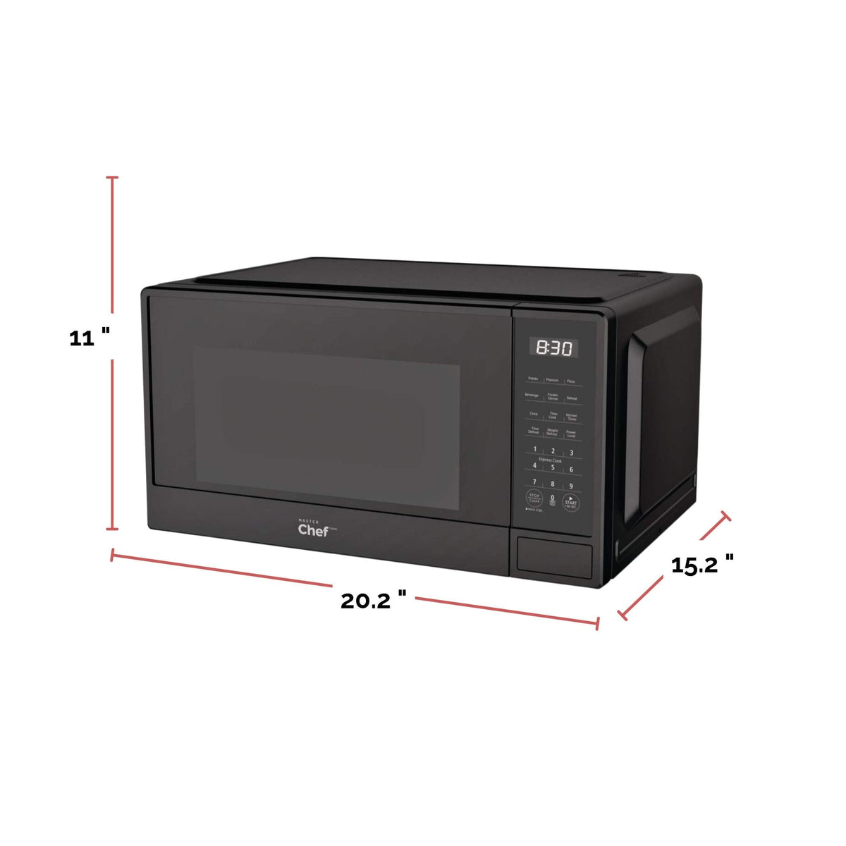 Matte Microwave, Black, 1.1-cu-ft X5Y0 - product image 5