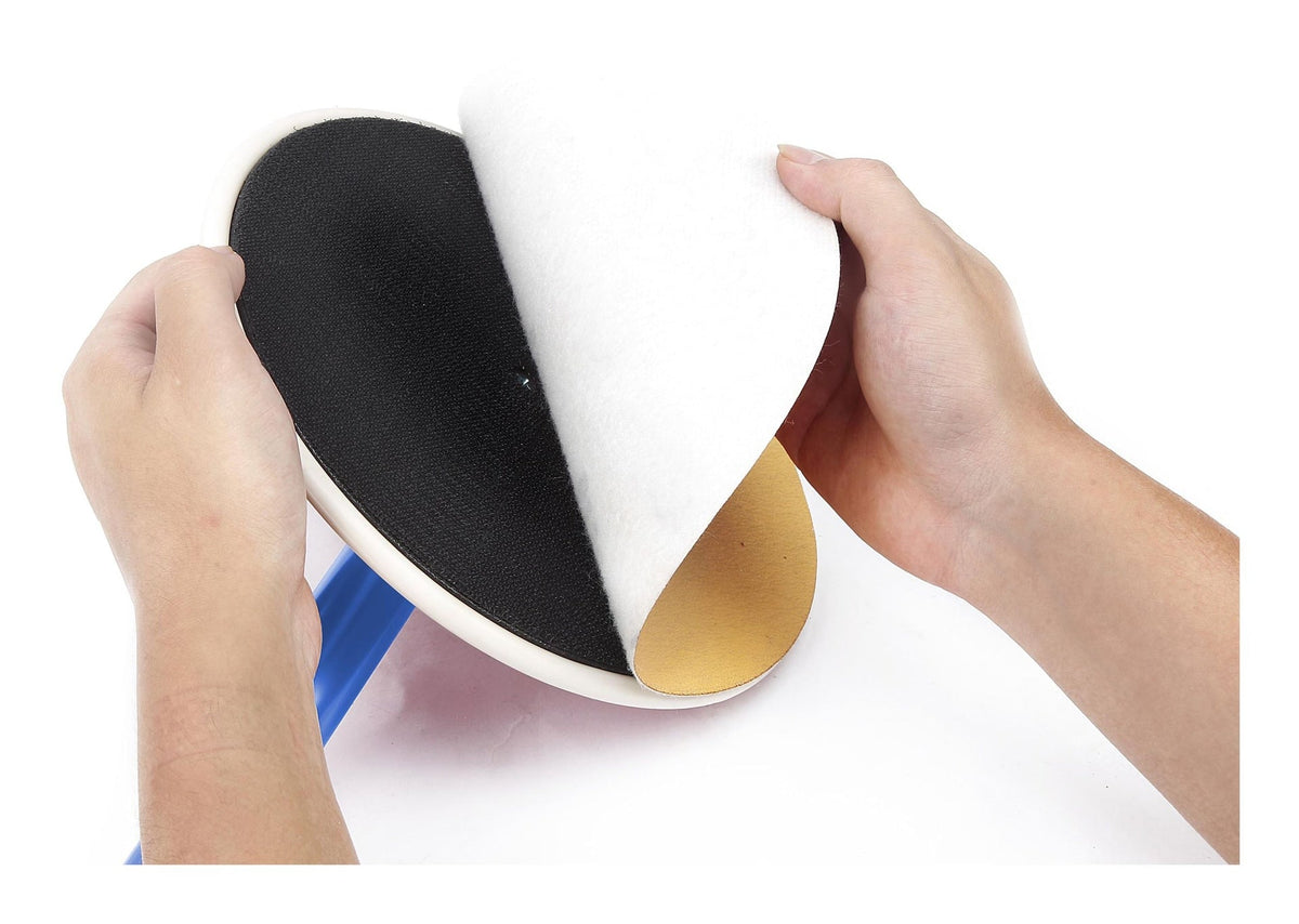 220-Grit Fine Hook & Loop Sandpaper Discs For Random Orbital Sander, 9-in, 10-pc S9O4 - product image 1