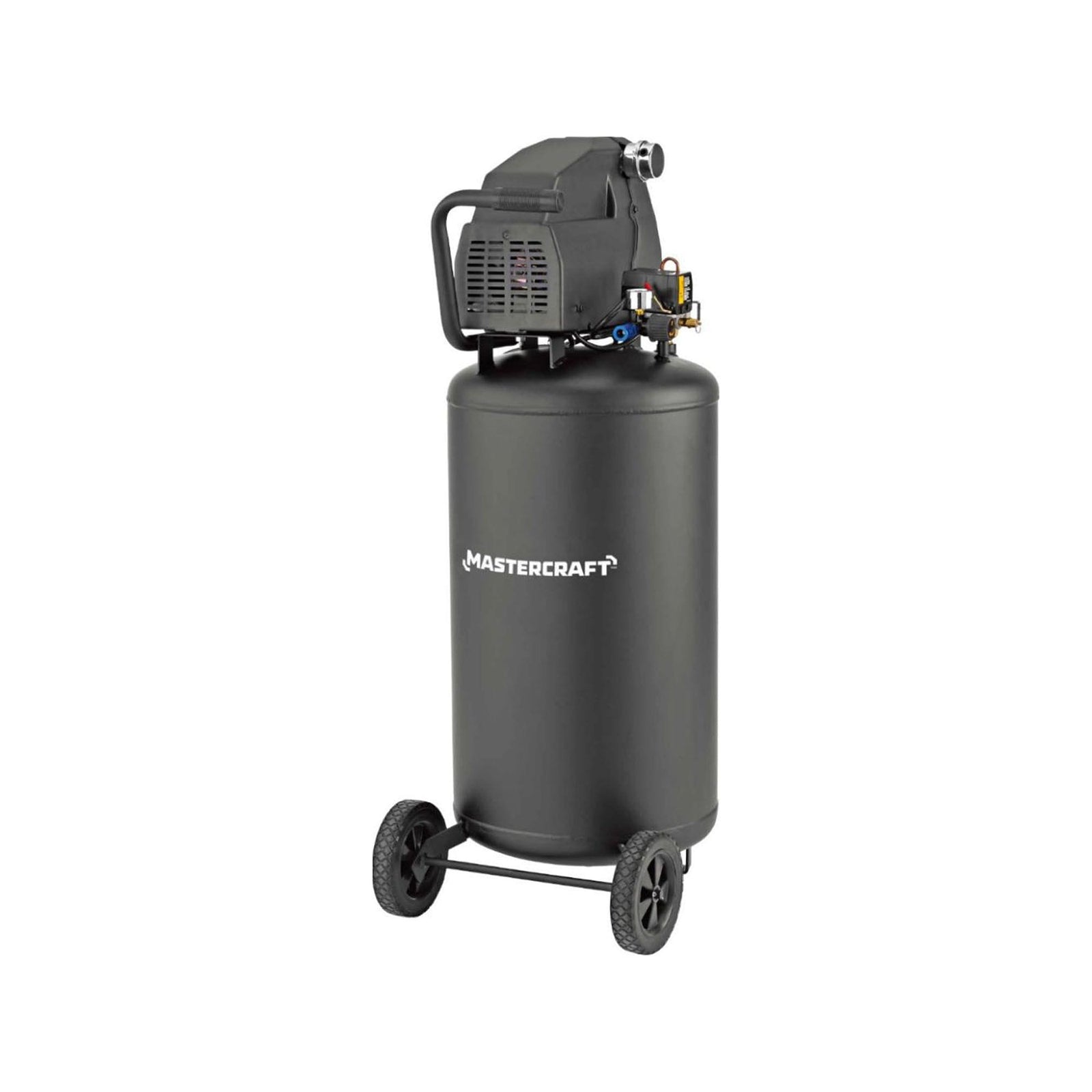 26-Gallon Oil-Free Portable Vertical Air Compressor, Matte Black, 135 PSI, 1.8HP F5K4 - product image 1