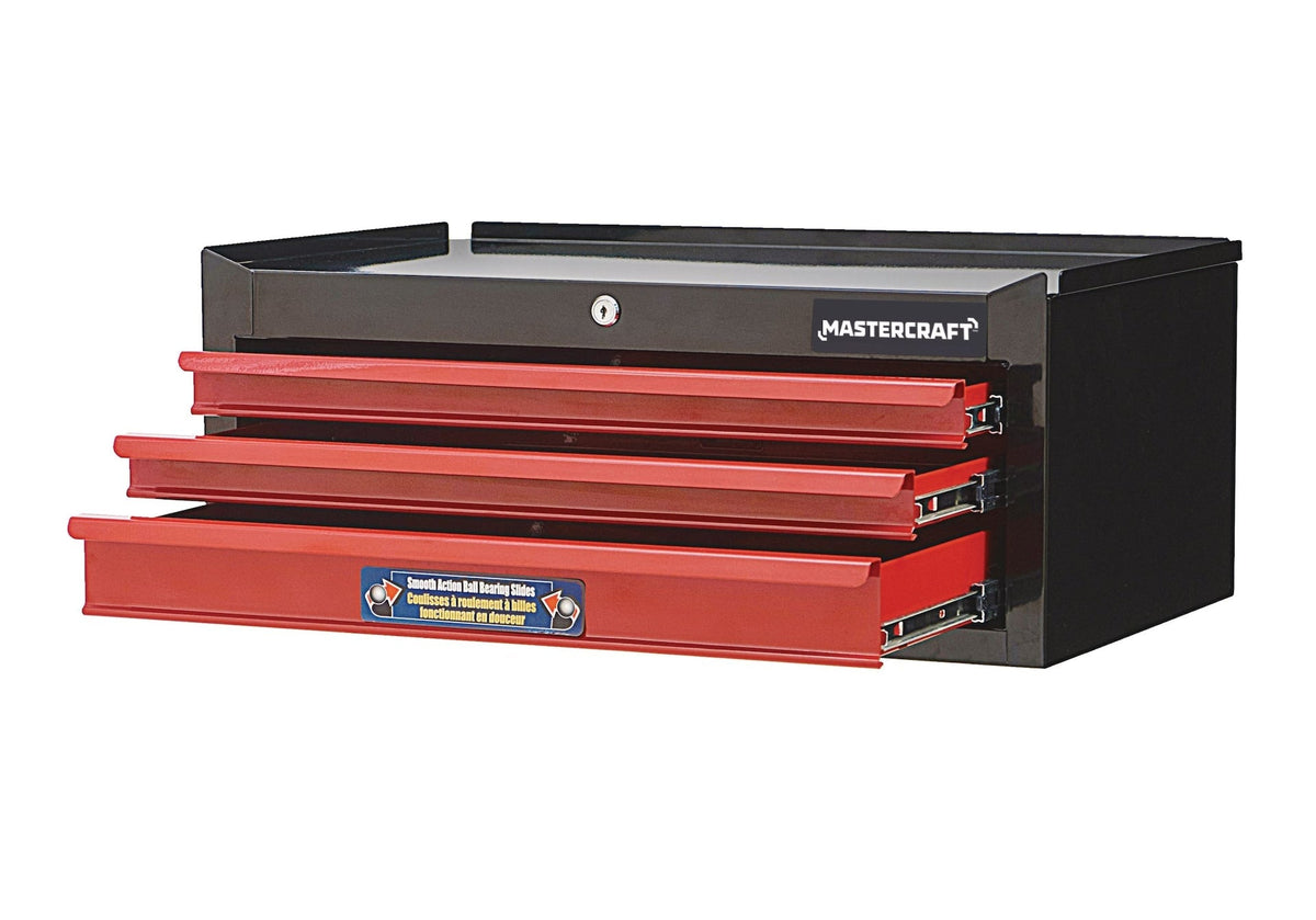 3-Drawer Intermediate Tool Chest, Black & Red, 26-in K9U3 - product image 3