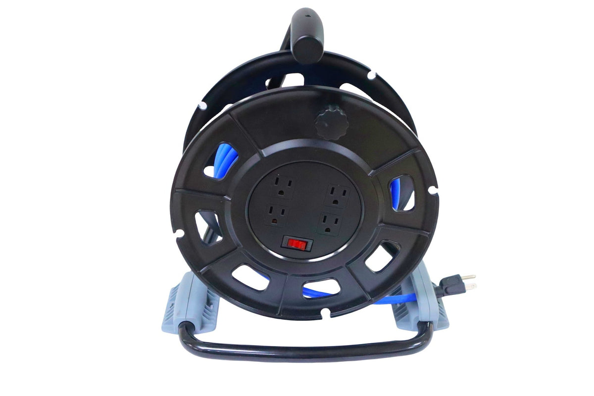 50-ft 14-Gauge Black Cord Reel with Stand G0V0 - product image 1