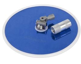 Aluminum Radial Drywall Sander with Pole Adapter, Fits 9-in Hook & Loop Discs L8O6 - product image 1