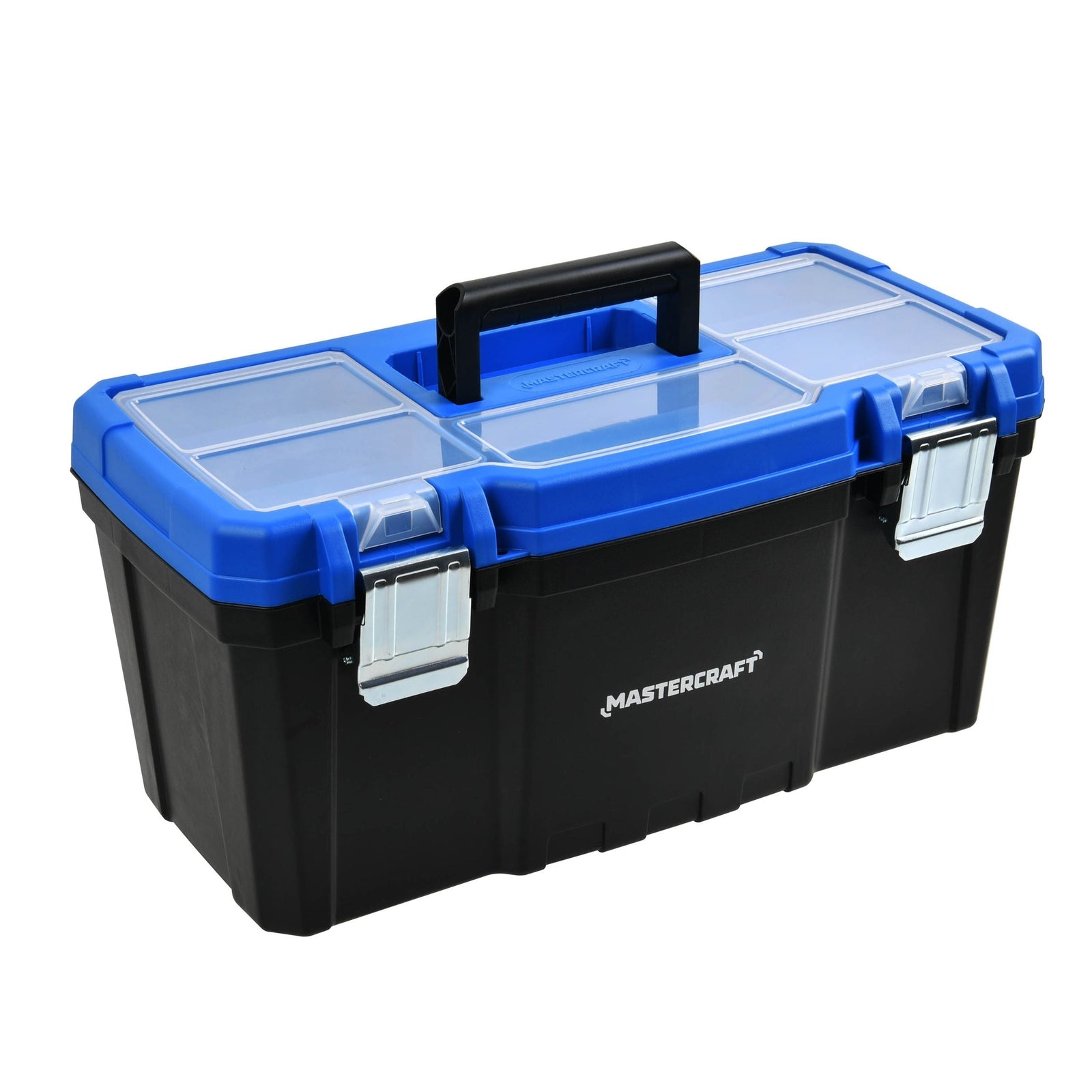Portable Plastic Tool Box with Removable Tray & Tray Top, Blue, 19-in, Jumbo Hex Key Set/Allen Wrench Set, Metric, High... V0Z1 - product image 2