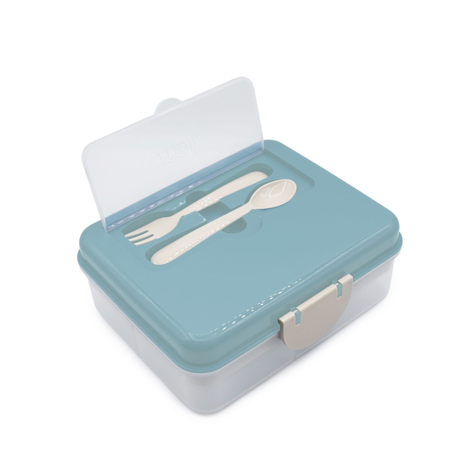 Two-Tiered Bento Food Storage Container, Sage Mint K8H7 - product image 1