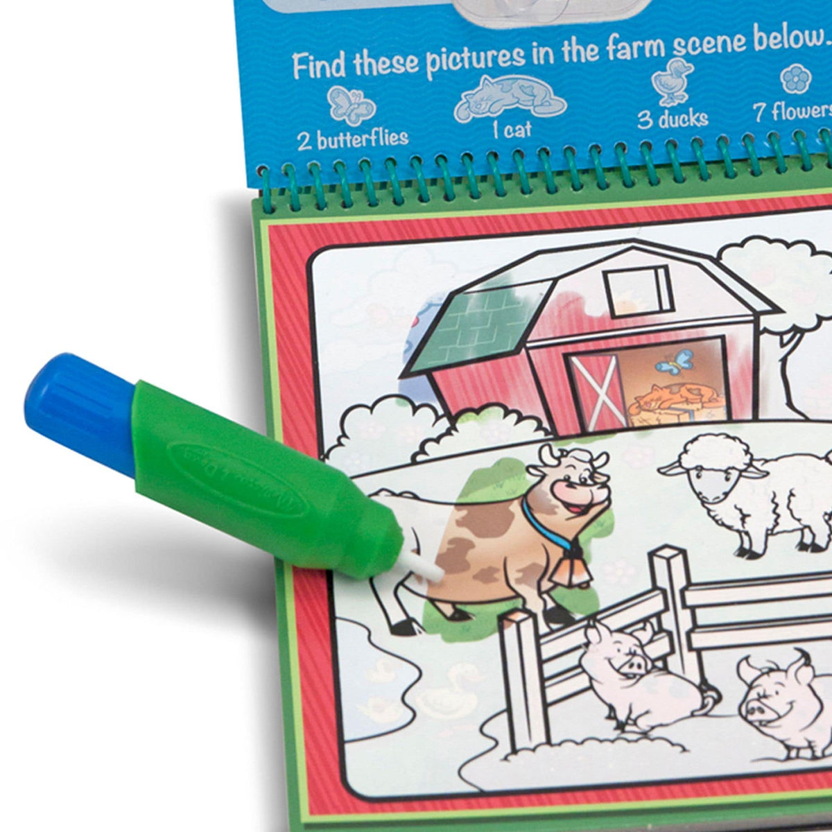 On the Go Water Wow! Reusable Water-Reveal Activity Pad - Animals V9P0 - product image 5