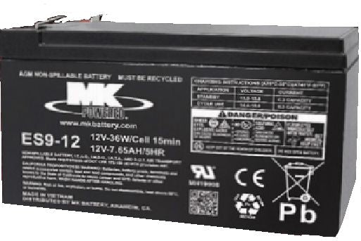 Battery 12-Volt 9 Ah SLA Battery, F2 Terminal D4C2 - product image 3