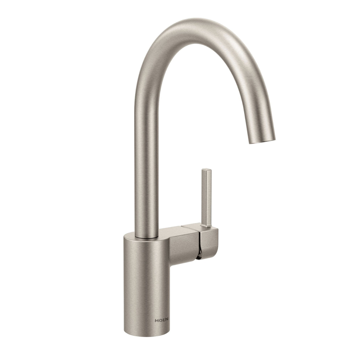 Align Single Handle High Arc Modern Pull Down Sprayer Kitchen Faucet, Stainless Steel H4J6 - product image 1