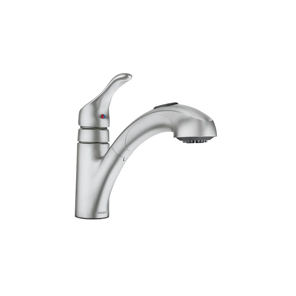Renzo Single-Handle Pull-Out Kitchen Faucet, Spot Resist Stainless U3V5 - product image 1