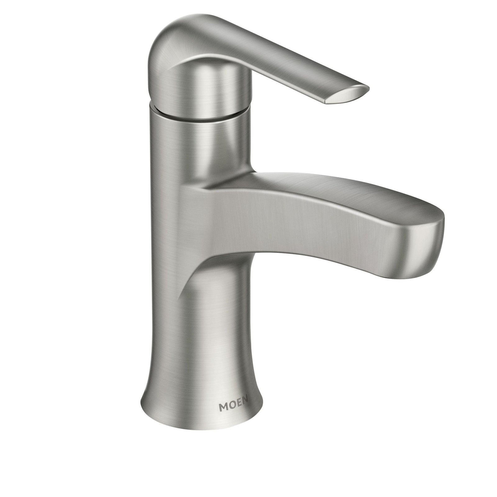 Tilson Single-Handle Brushed Nickel Bathroom Lavatory/Bathroom Sink Faucet with Spot Resist G3V5 - product image 1
