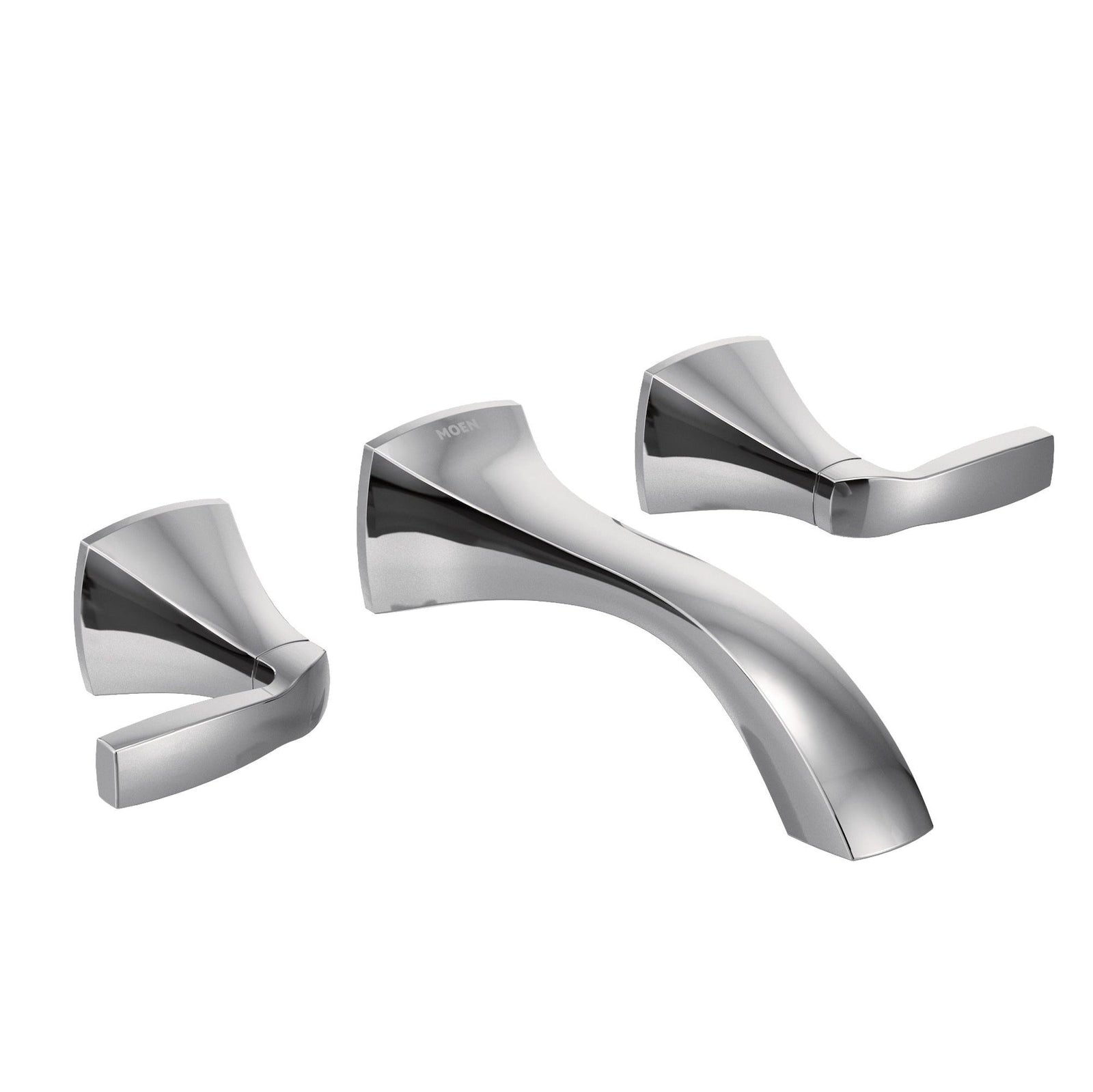 Voss Two-Handle Wall Mount Bathroom Faucet Trim Kit (Valve Required), Chrome S4Q6 - product image 1