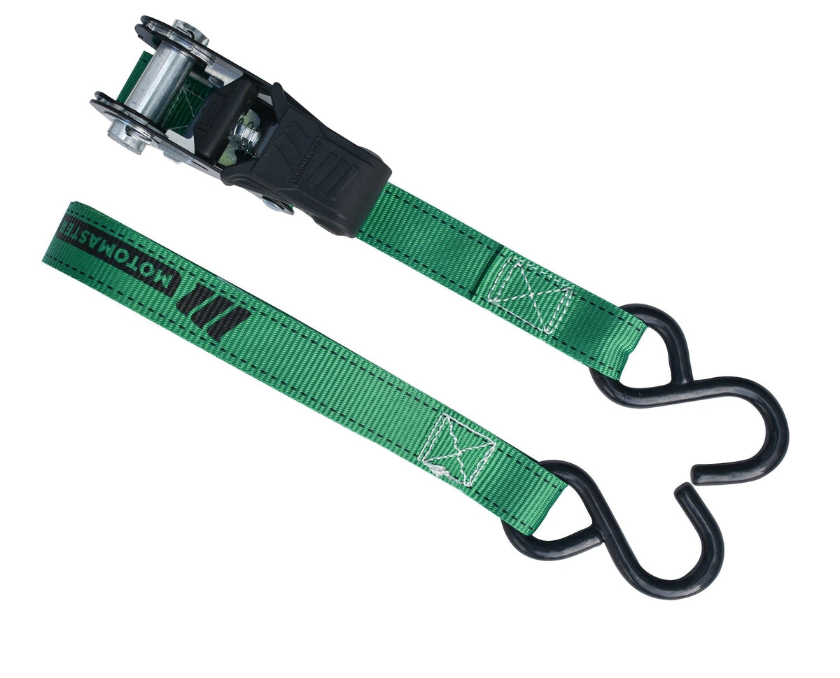 1,500-lb Padded Ratchet Tie Down Straps, 1-in x 14-ft, 4-pk T3H2 - product image 1