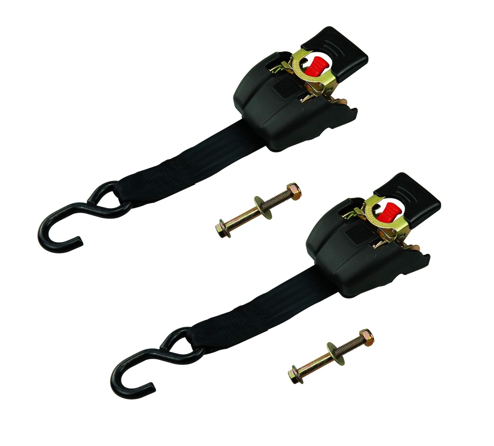 3,300-lb Retractable Transom Tie Down Strap, 2-in x 43-in, 2-pk F5P0 - product image 1