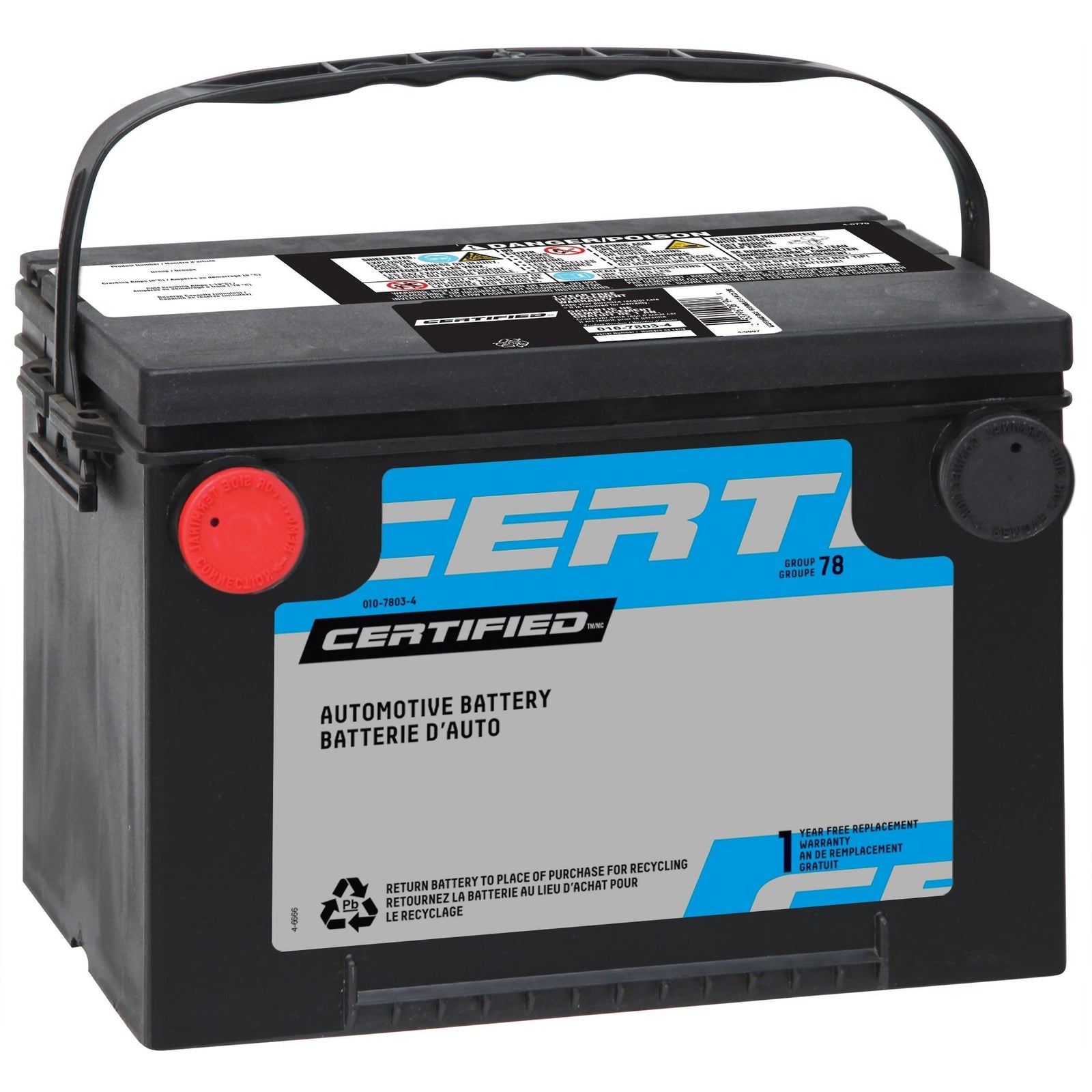 ELIMINATOR EXTREME AGM Group Size 34/78DT Battery, 880 CCA J8G2 - product image 1