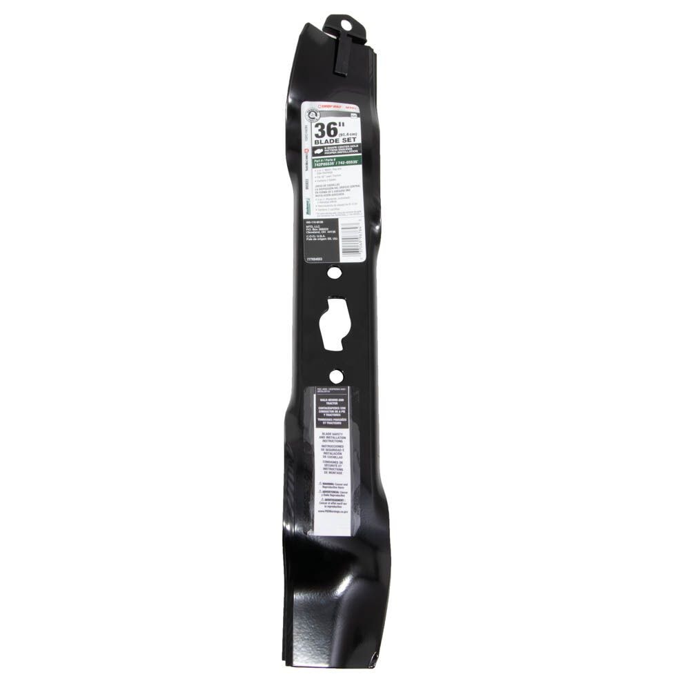 Tractor Blade Replacement Set, 3-in-1 Functionality, 36-in D5G5 - product image 1