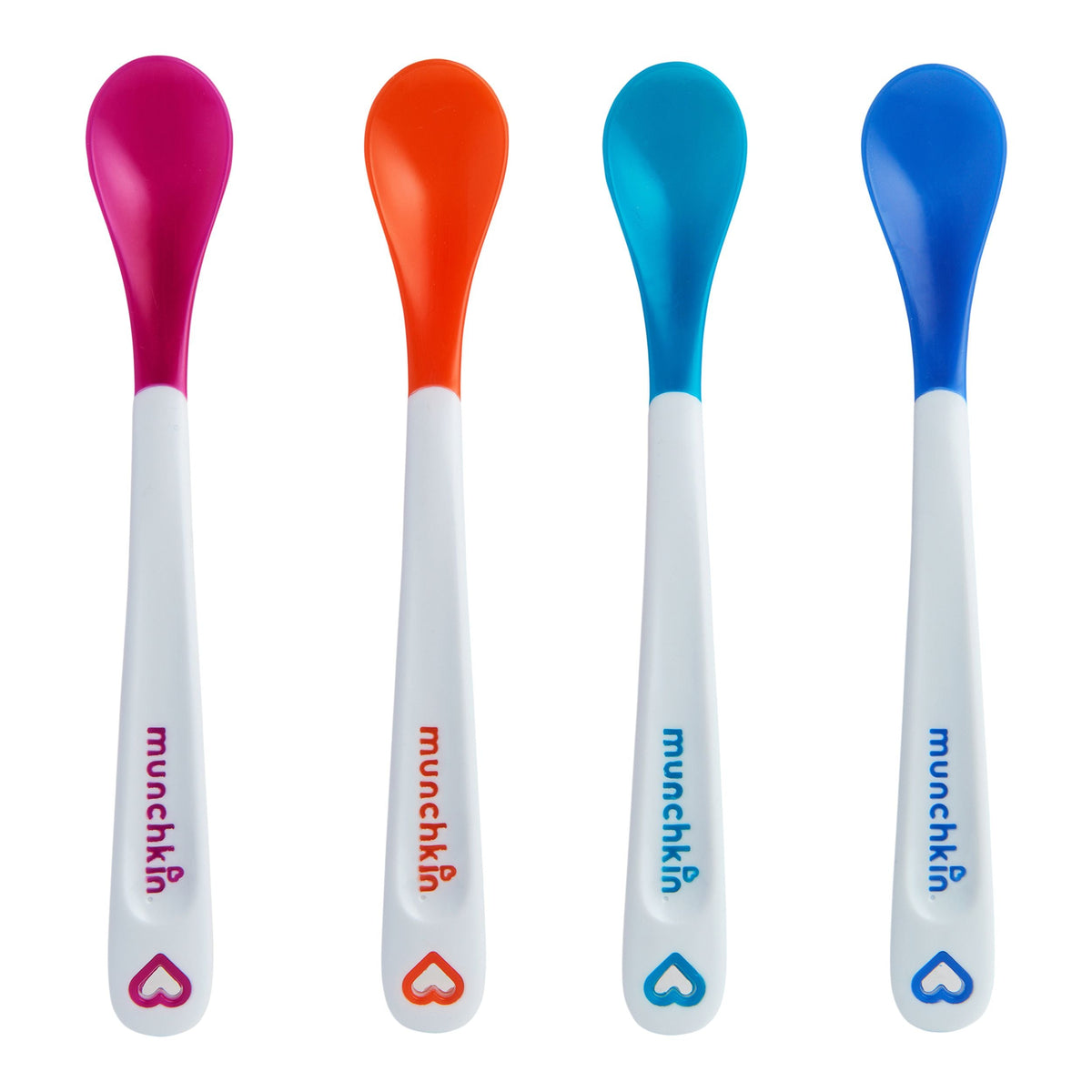 White Hot Safety Baby Spoons, 4-pk S0Q2 - product image 1