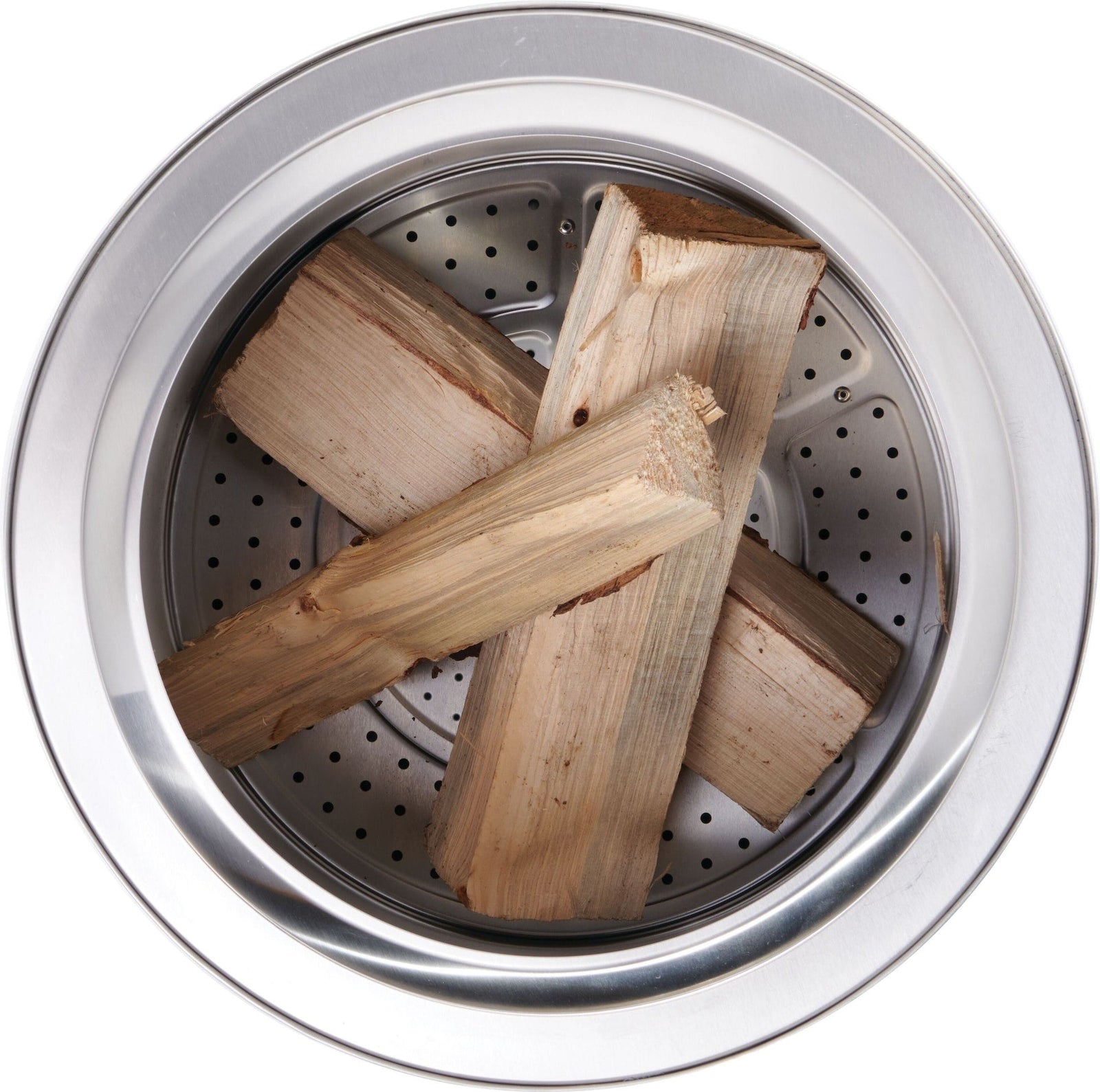 Timberwolf Outdoor Smokeless Multi-Fuel Fire Pit, Stainless Steel, 22-in Y4G5 - product image 7