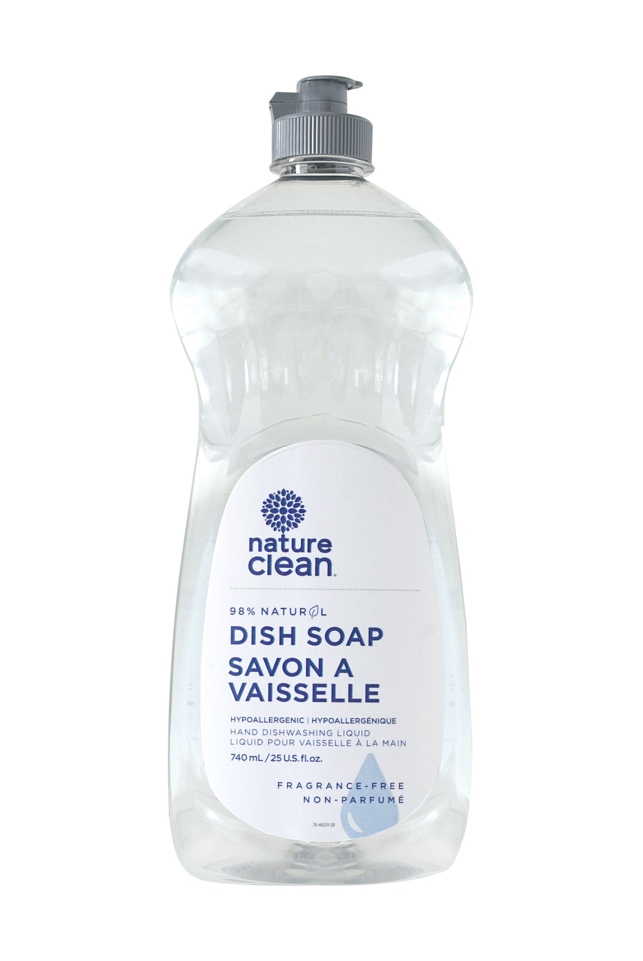 Clean Liquid Dish Soap, Fragrance Free, 740-mL J2L4 - product image 1
