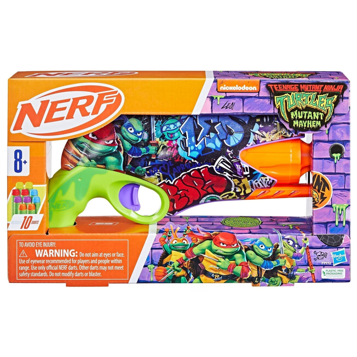 Inked Teenage Mutant Ninja Turtles 5-Dart Blaster E3T2 - product image 2