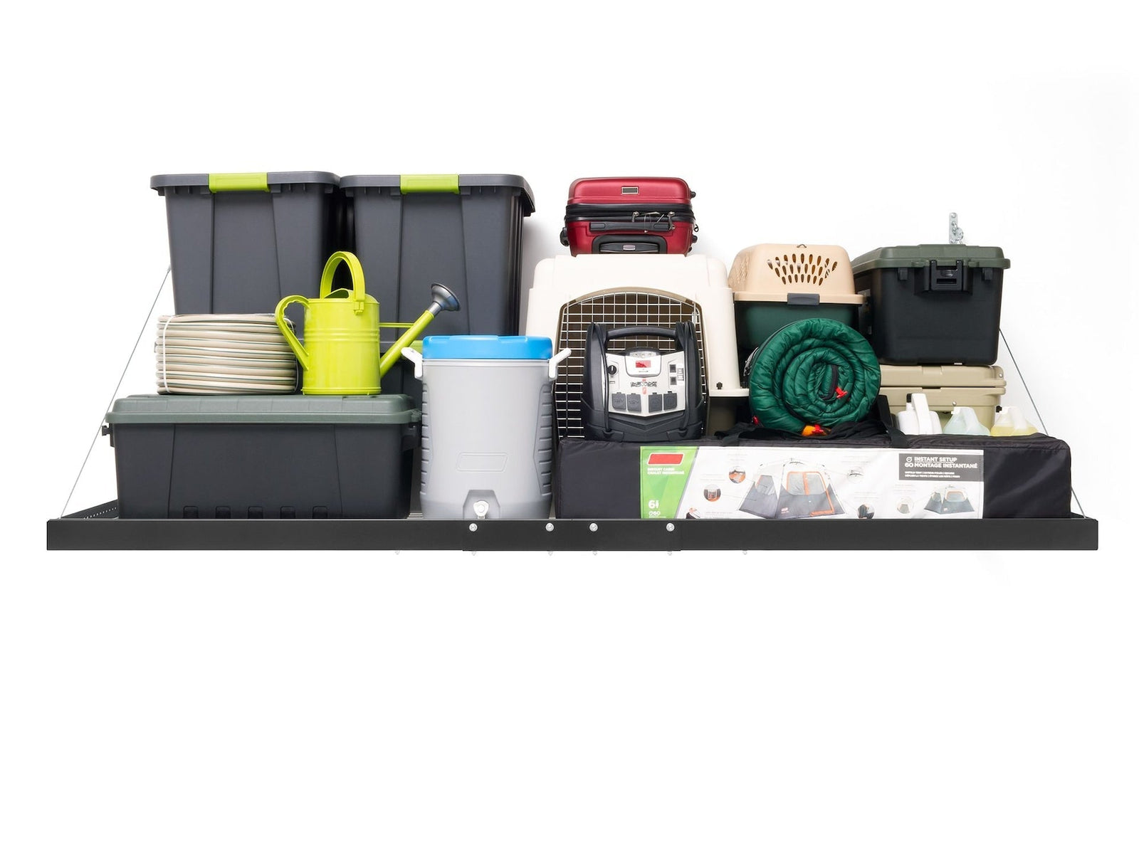 Pro Series Wall Mounted Heavy-Duty Steel Shelf, 600-lb Capacity, 4-ft x 8-ft P8Z5 - product image 3