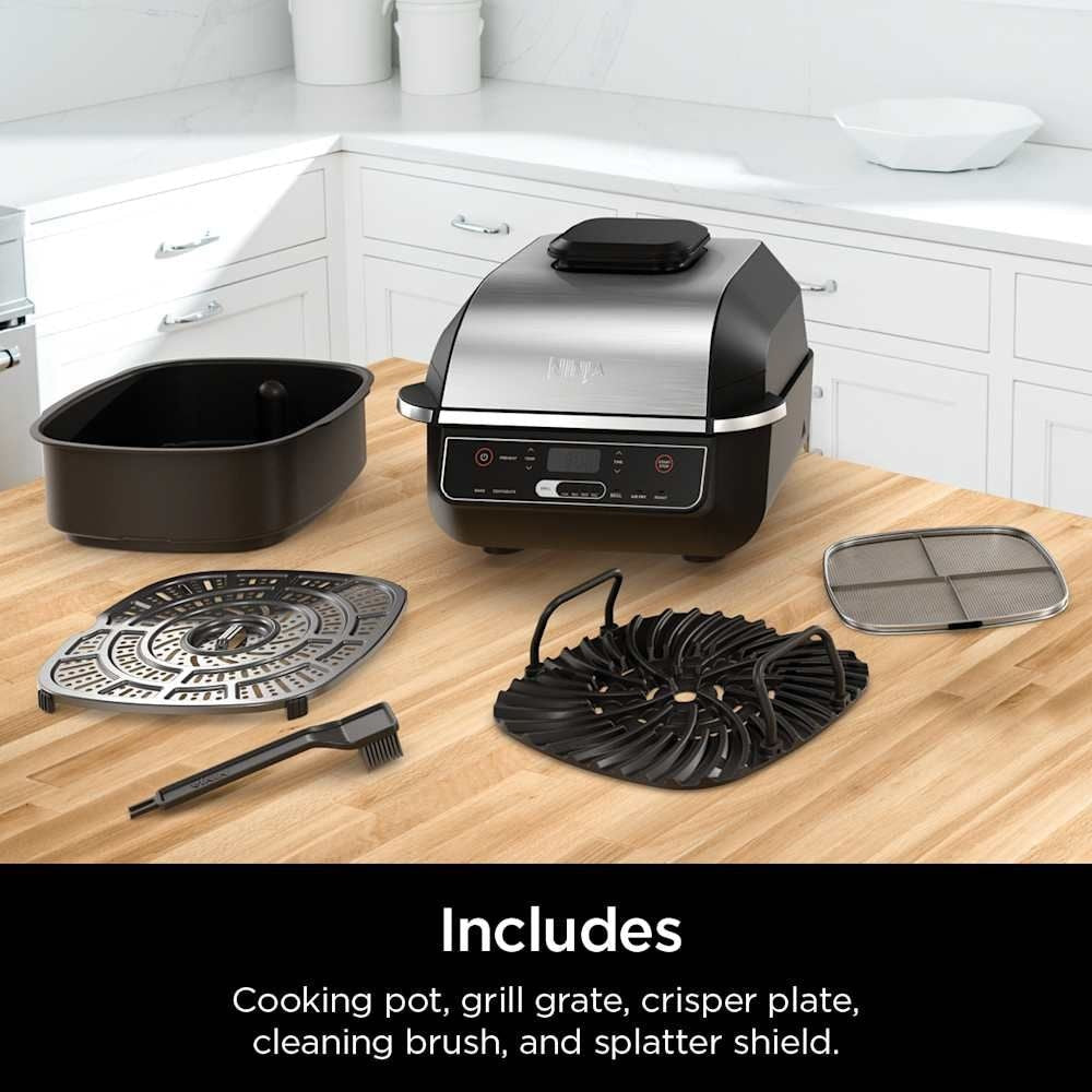 6-in-1 indoor Grill and Cyclonic Air Fryer, 4-qt G4C7 - product image 3