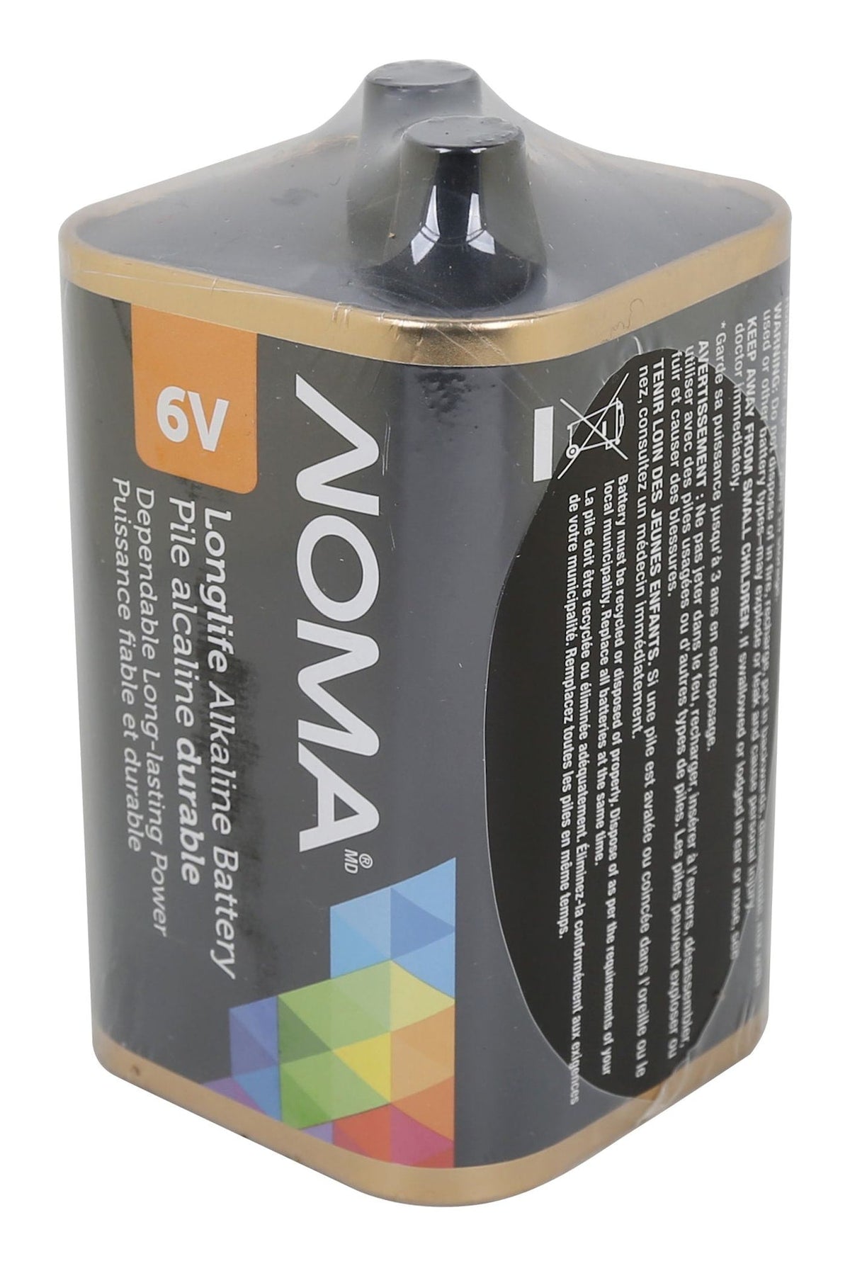 1-pk 6V / 6 Volt Square Alkaline Lantern Battery, Long Lasting Z8M0 - product image 1