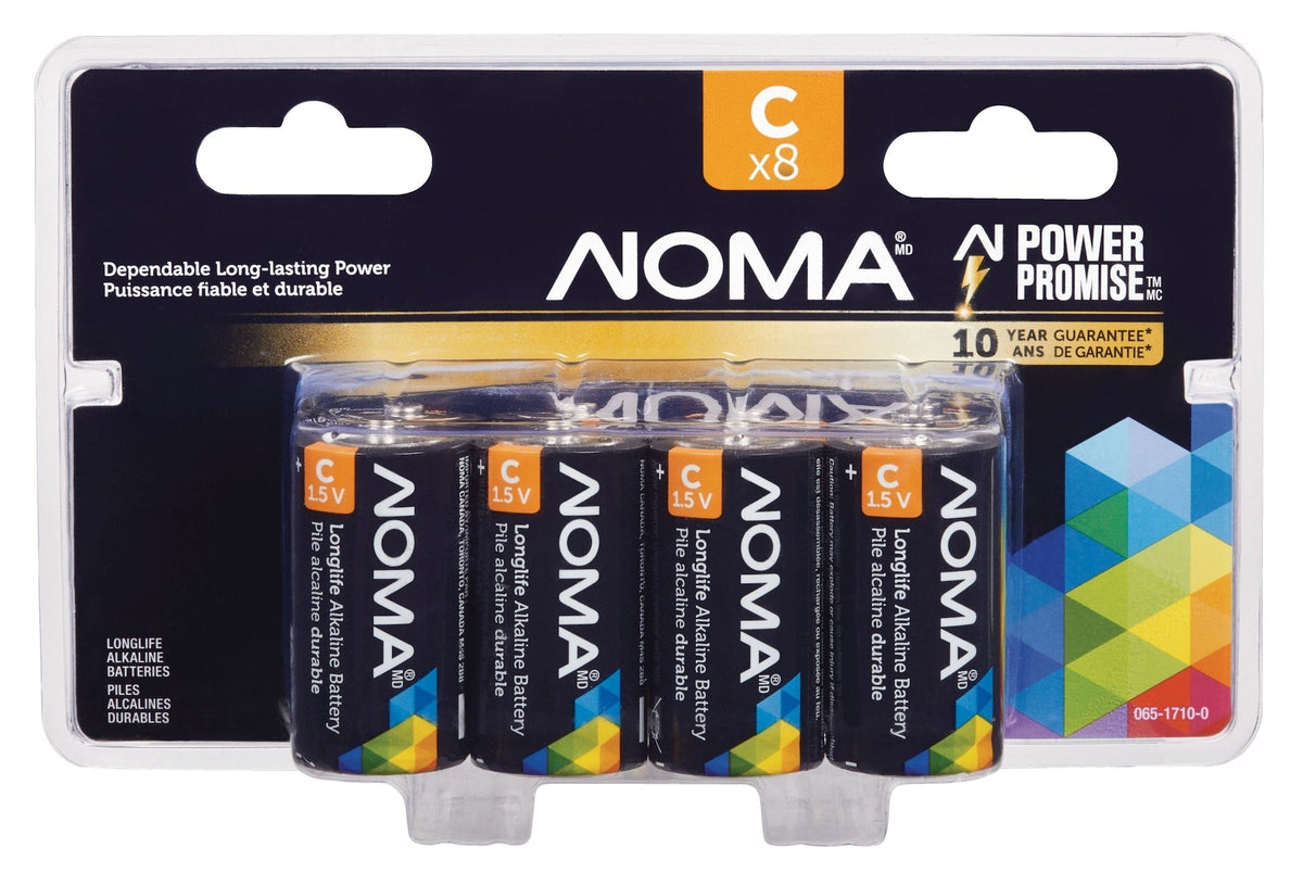 8-pk C Alkaline Batteries, Long Lasting P0P0 - product image 1