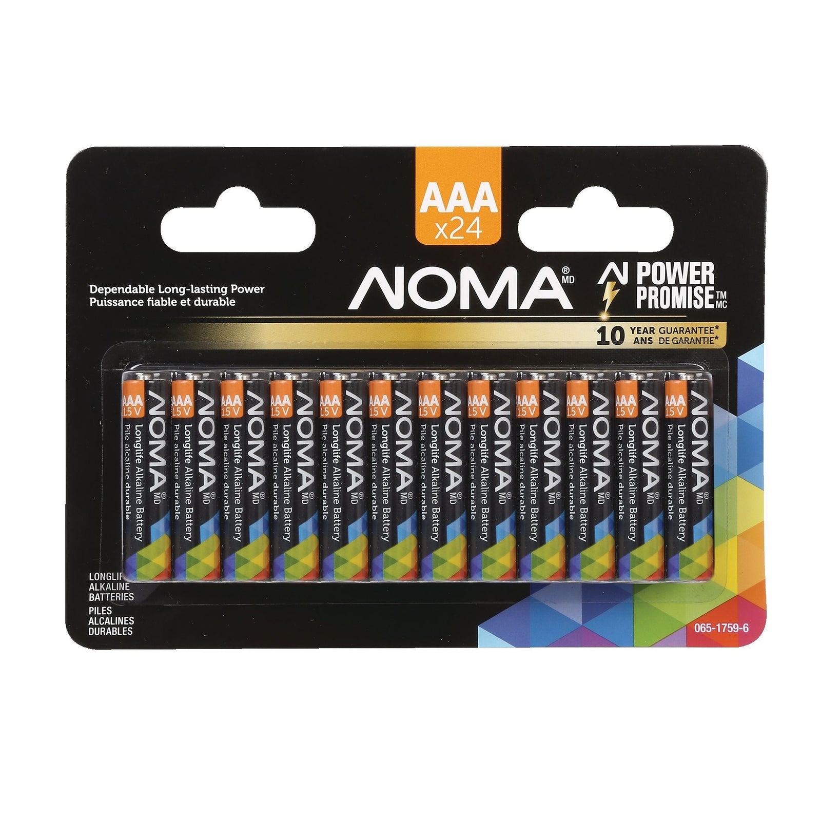 AAA Alkaline Batteries, Long Lasting, All Purpose, 24-pk Z7A7 - product image 1