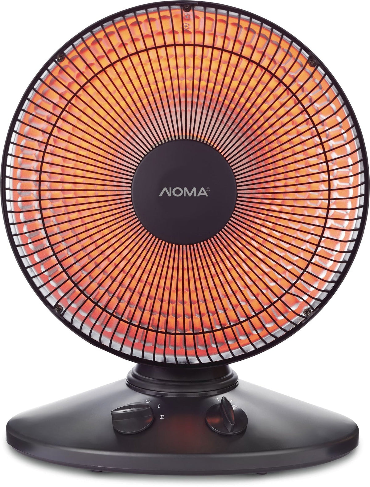 Oscillating Parabolic Dish Portable Radiant Electric Space Heater, 1000W, Black S8K3 - product image 3