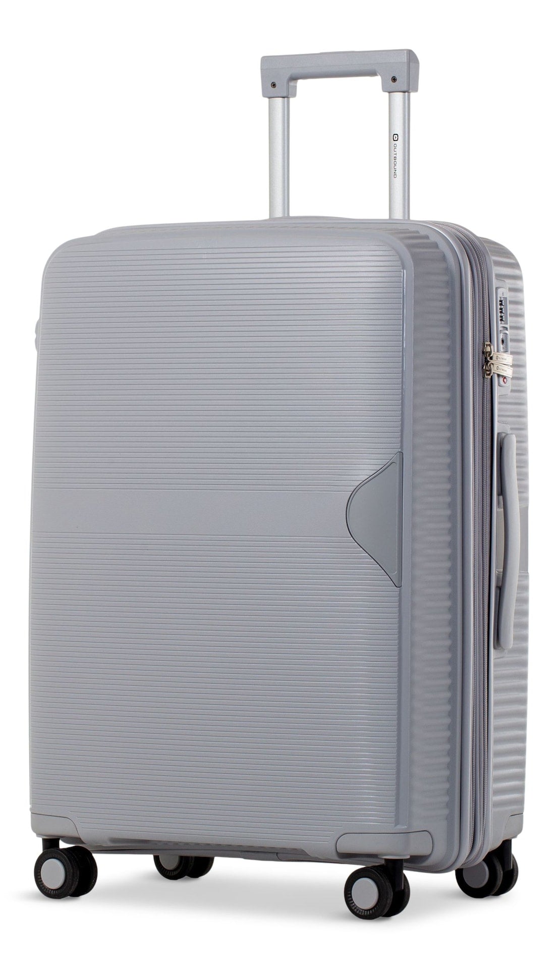 Hardside Medium Luggage Bag, Silver X3U5 - product image 2