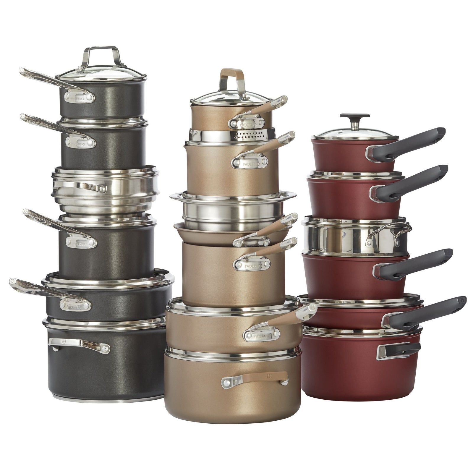 Classic Cookware Set, Non-Stick, PFOA-Free, Oven Safe, Champagne Bronze, 12-pc W8G0 - product image 3