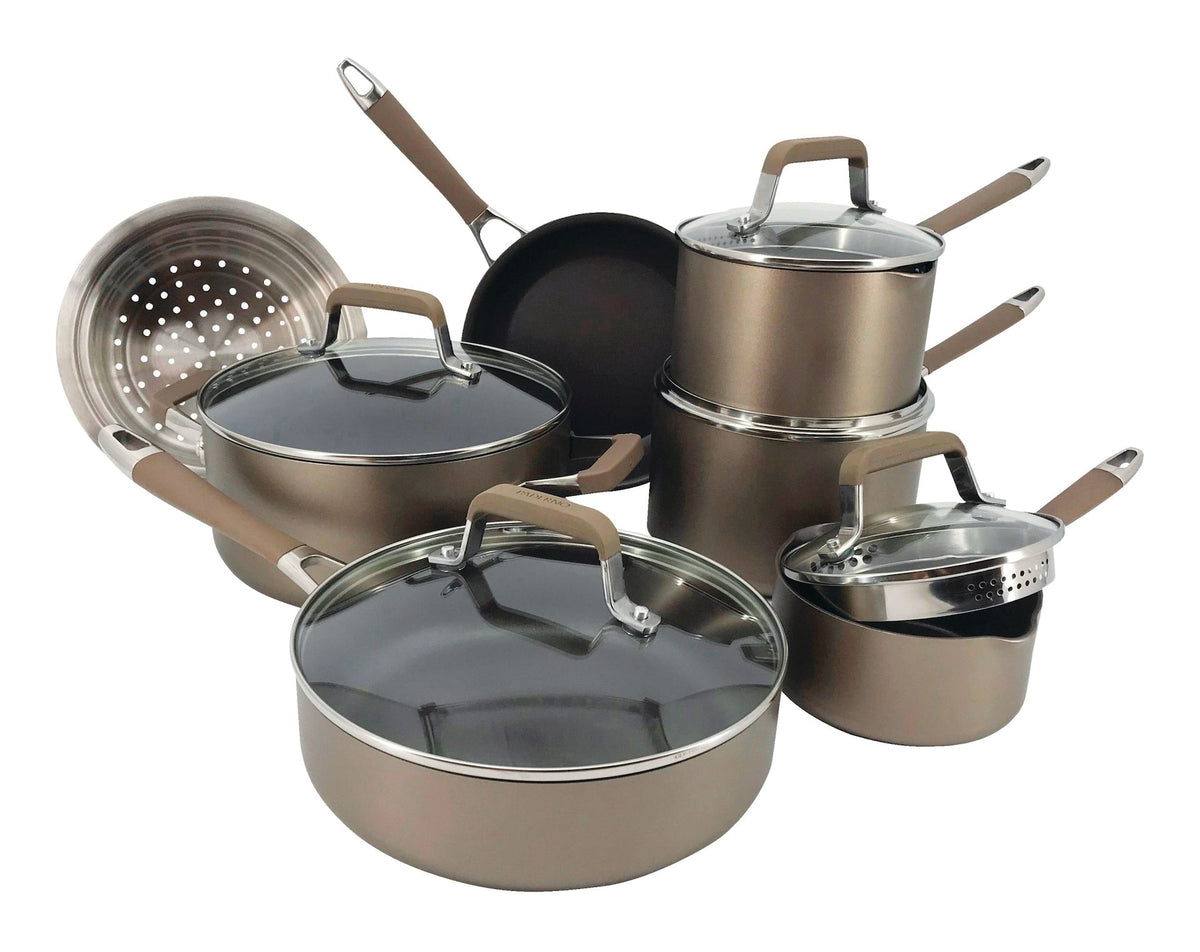 Classic Cookware Set, Non-Stick, PFOA-Free, Oven Safe, Champagne Bronze, 12-pc W8G0 - product image 5