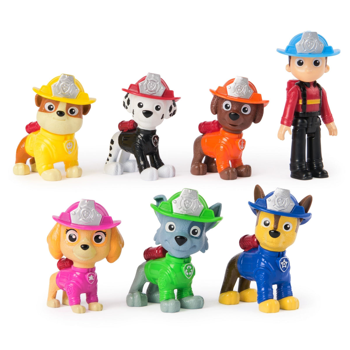 Fire Rescue Team Pack Playset with 7 Collectible Figures, Ages 3+ S5N1 - product image 2
