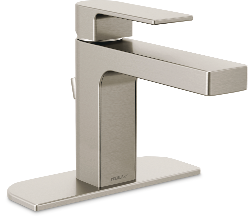 Xander Single Handle Rigid Spout Single Hole Bathroom Sink Faucet WaterSense Certified, Brushed Nickel M4H8 - product image 1