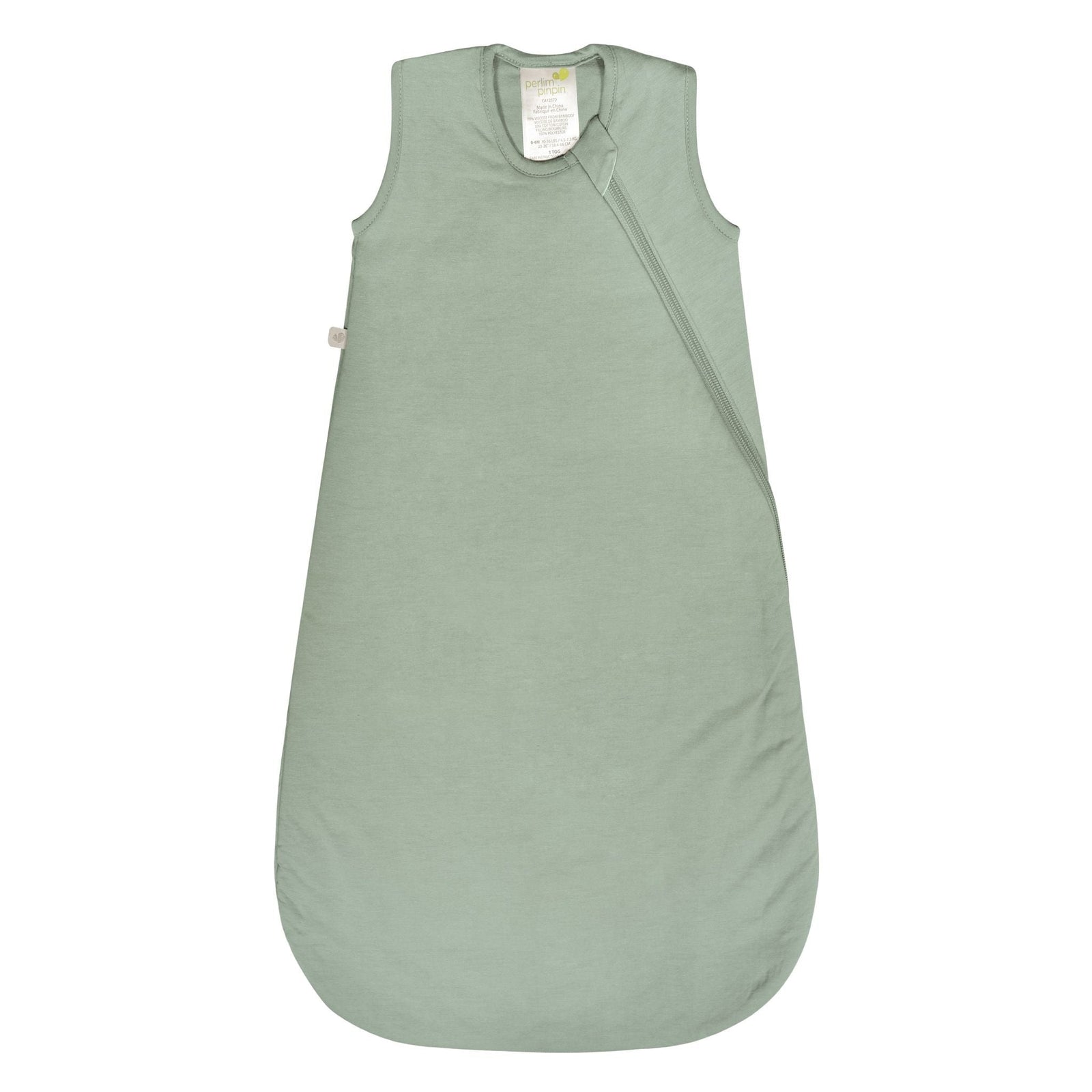 Bamboo Toddler Sleep Bag, Moss, 18-36 months P8U6 - product image 1
