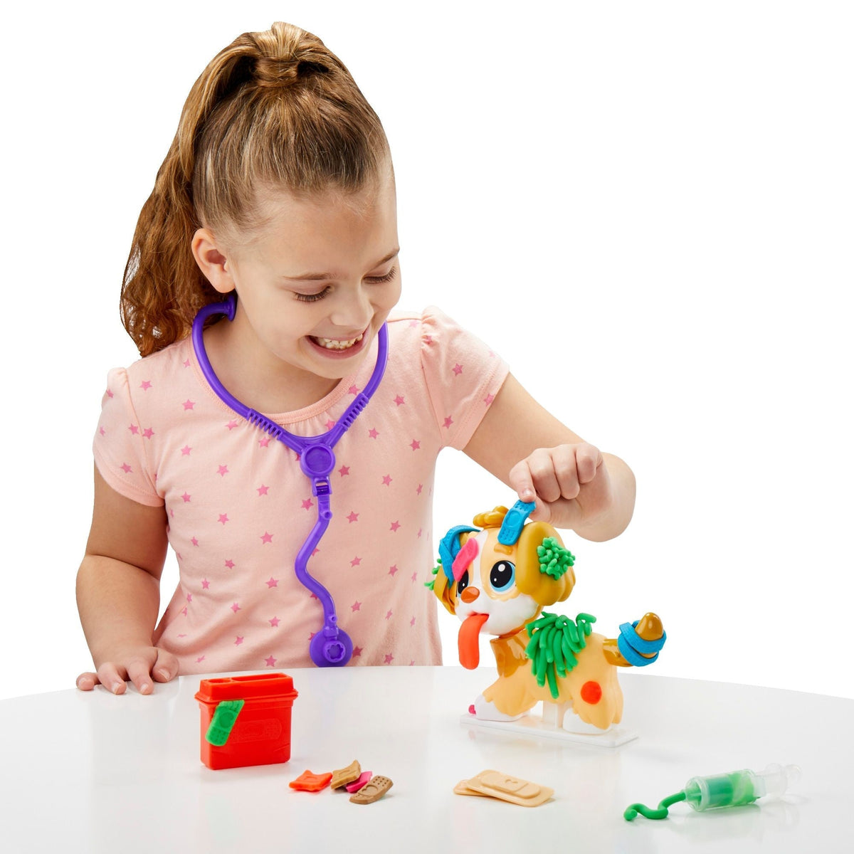 Care N' Carry Vet Playset, With Compound Cans, Non-Toxic, 10 oz, 5-pc, Ages 3+ G3F8 - product image 7