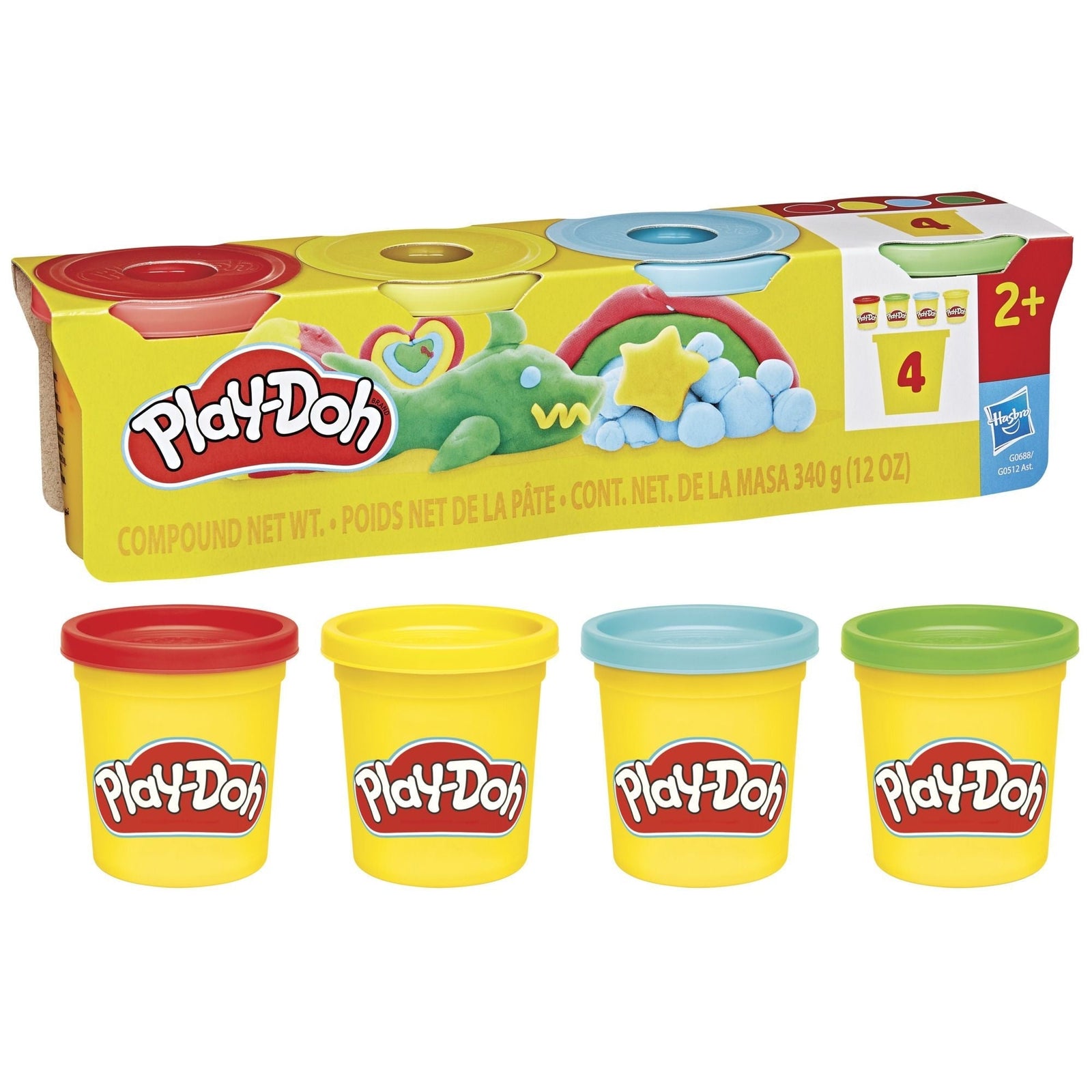 Play Doh Classic 4 Pack R4S7 - product image 1