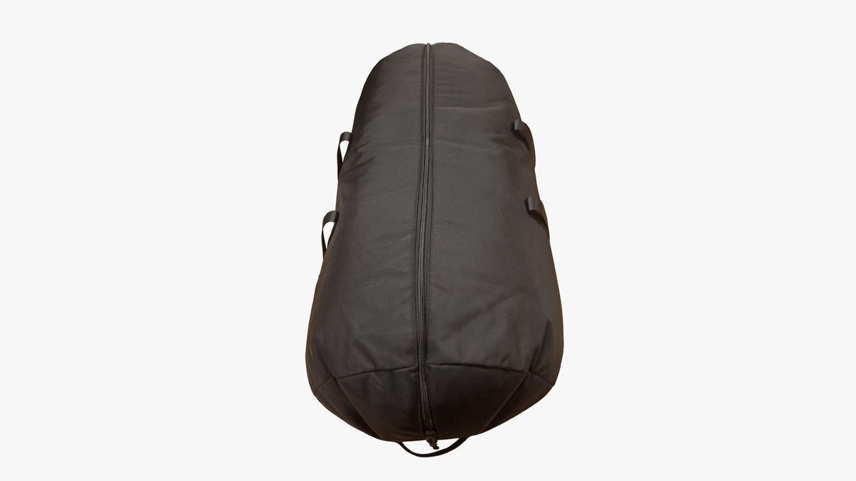 Extra-Large Black Nylon Storage Cargo Bag with Handles and Full-Length Zipper K4Q8 - product image 2