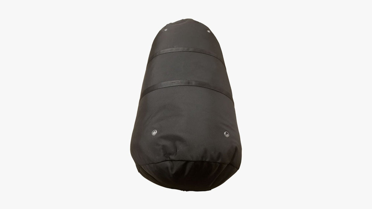 Extra-Large Black Nylon Storage Cargo Bag with Handles and Full-Length Zipper K4Q8 - product image 6
